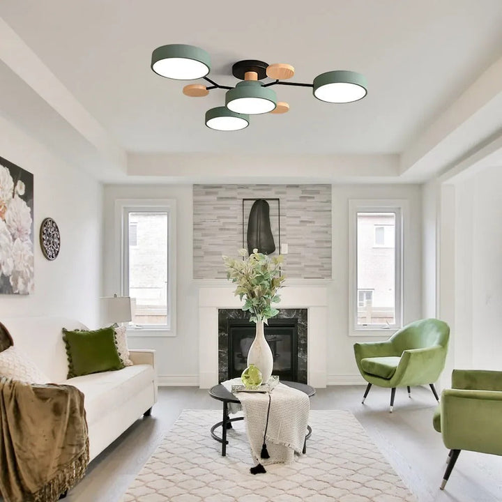 BowLift | Ceiling Light Modern LED Flush Mount Chandelier