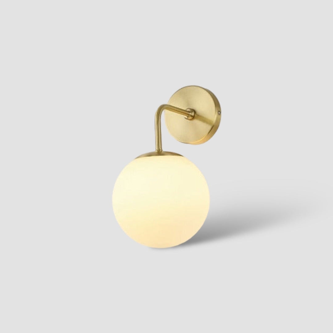 BowLift | SphereLuxe – Scandinavian Wall Light with Adjustable Lighting