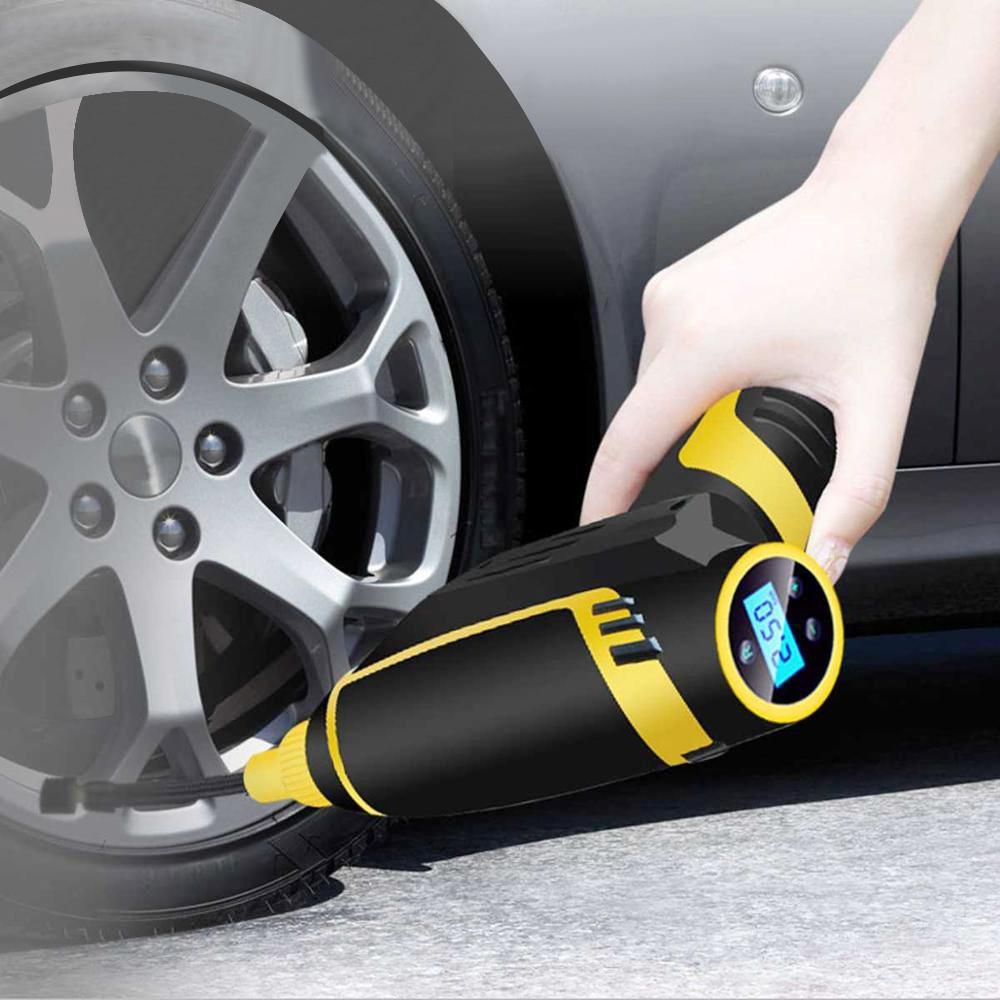 BowLift | 120W Car Air Compressor Handheld USB Rechargeable Electric Inflator Pump