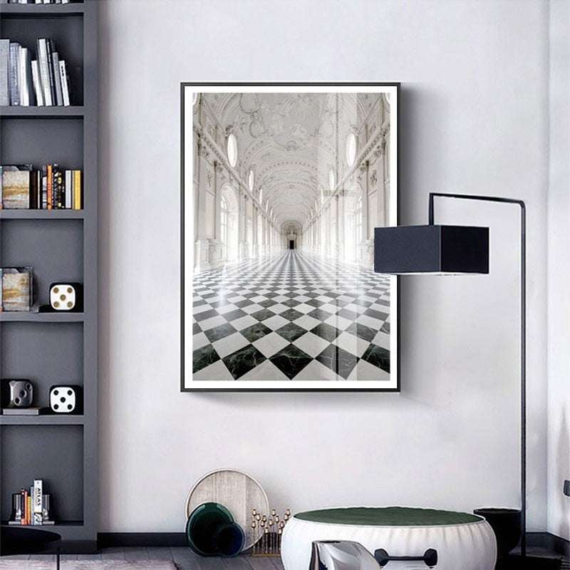 Venaria Royal Palace - Canvas Wall Art Painting | Bowlift