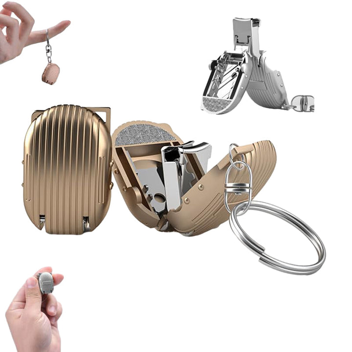 BowLift | Portable Mini Foldable Nail Clipper Keychain