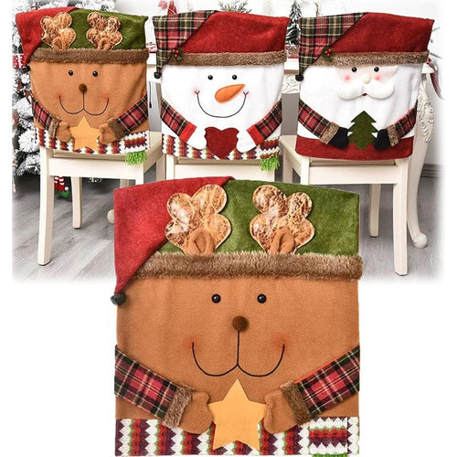 BowLift | CheerCover Christmas Chair Covers with Santa Claus