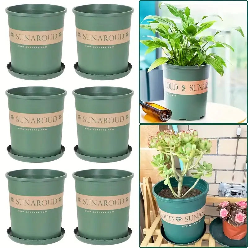 BowLift | Robust Plant Pot Made of Plastic – Weatherproof Flower Pot for Garden and Balcony