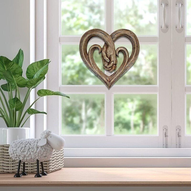 BowLift | Heart Holding Hands Wall Decor - Forever Love