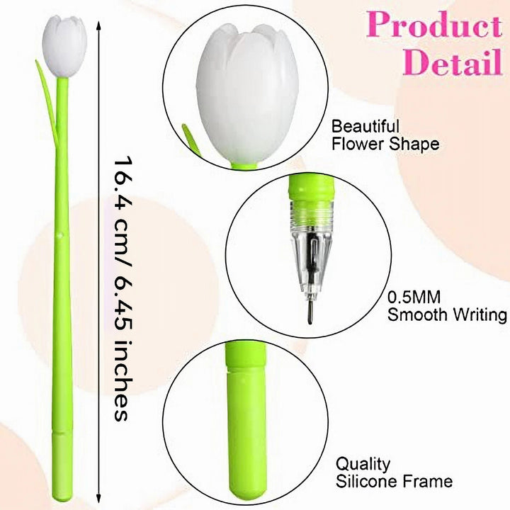 BowLift |  Color-changing tulip ballpoint pens(set of 6)