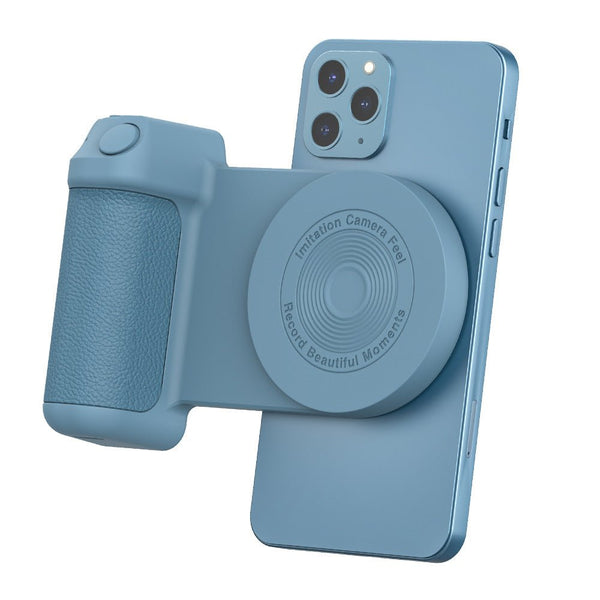 BowLift | Griply Magnetic Phone Holder with Wireless Charging – Anti-Vibration Hand Grip for Stable Shots