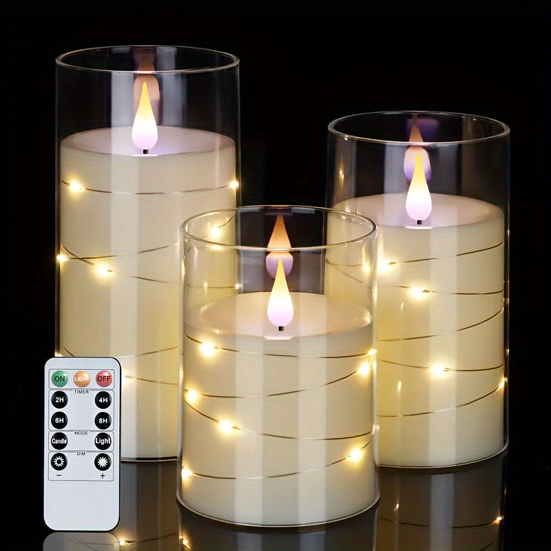 BowLift | SoftFlame - LED Candle Set with Remote Control