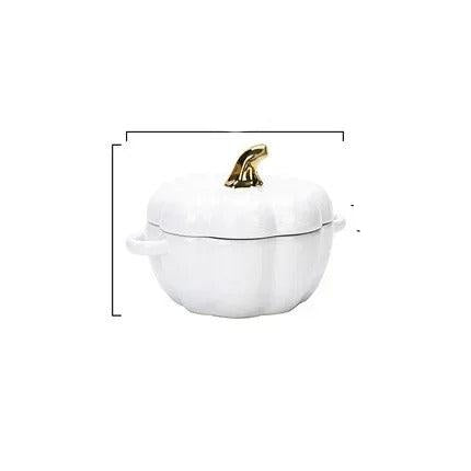BowLift | Stylish Ceramic Pumpkin Bowl for Serving Dishes