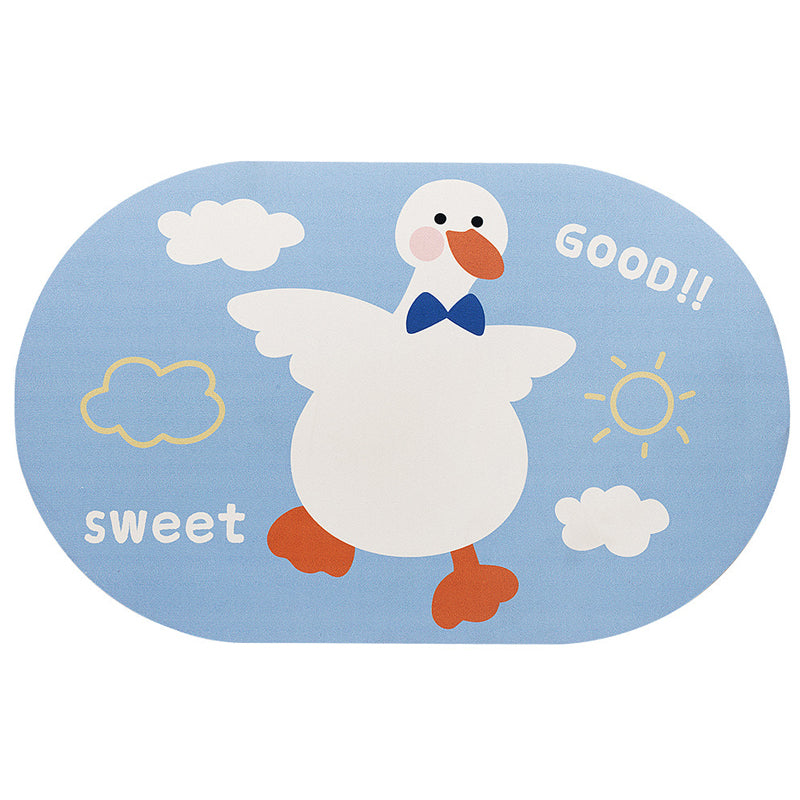 Cute Cartoon Bathroom Super Absorbent Quick Dry Mat | Bowlift
