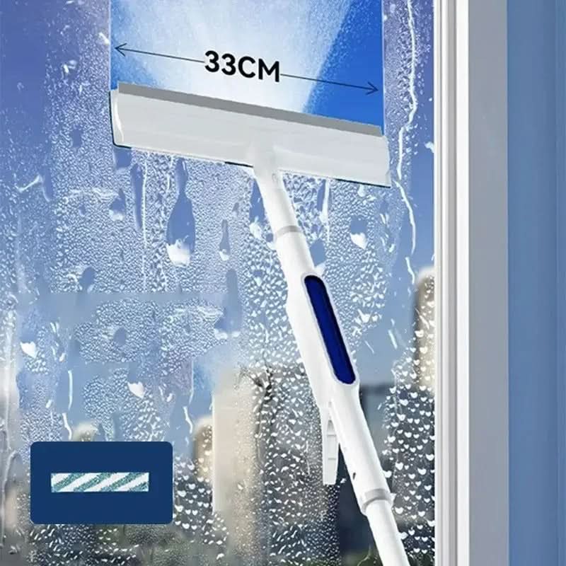 BowLift | in-1 window wiper - spray, wipe & shine for streak-free windows