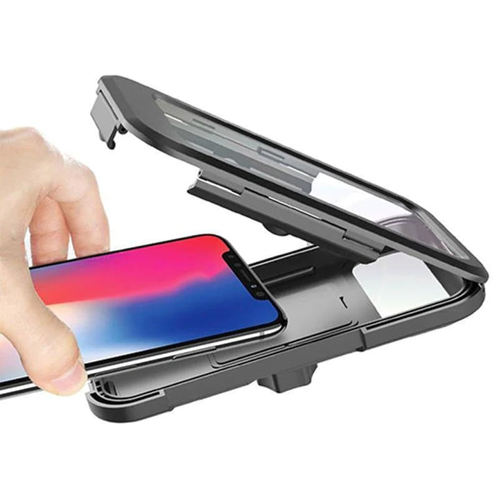 BowLift | RideCharge Pro – Waterproof Phone Holder with USB and 15W Wireless Charging for Bicycle and E-Bike