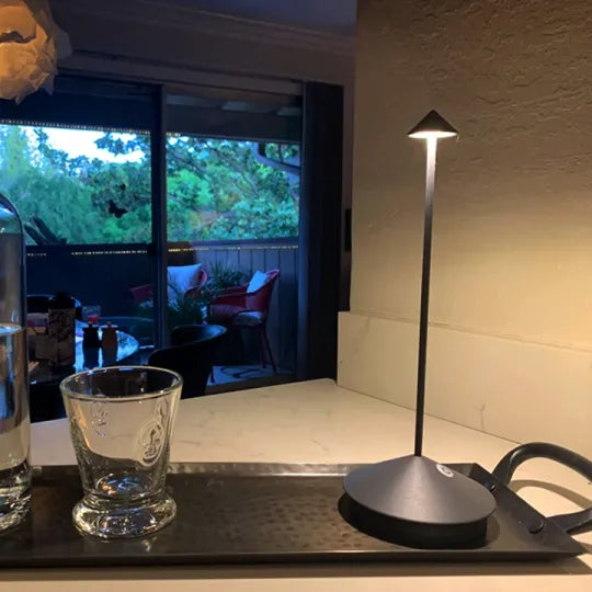 Wireless LED Table Lamp - ClarityGlow | Bowlift
