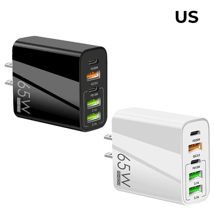 BowLift | Multi Port Adaptor 65W Fast Charger - US Standard