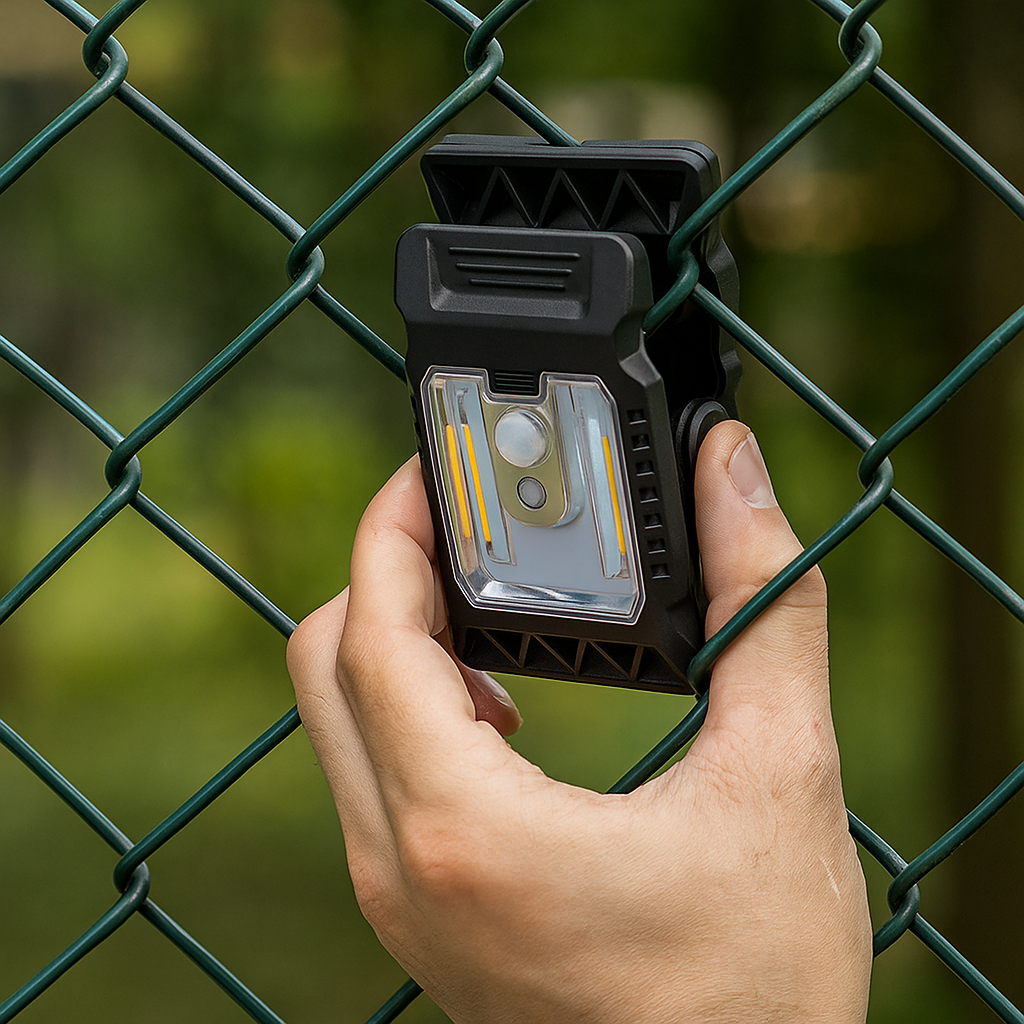 BlazeClip Solar Light — Clear light for more safety and freedom with every step | Bowlift