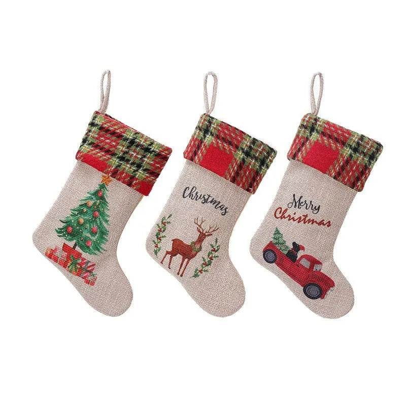 BowLift | Christmas Decoration Supplies Car Linen Stockings Suit