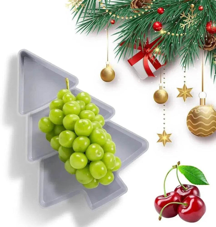 BowLift | Creative Christmas Tree Fruit Platter Tray