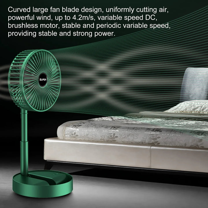 Compact 6-Inch USB Portable Fan with 3-Speed Control | Bowlift