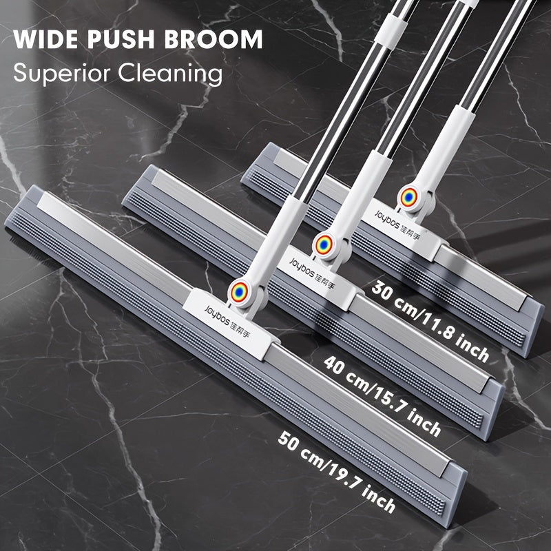 Floor wiper with rubber lip & TPE bristles | Bowlift