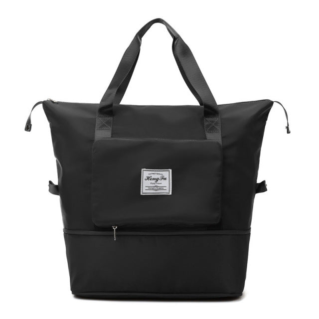 BowLift | LuxeVoyage Elite Travel Tote | Stylish foldable luggage for effortless travel