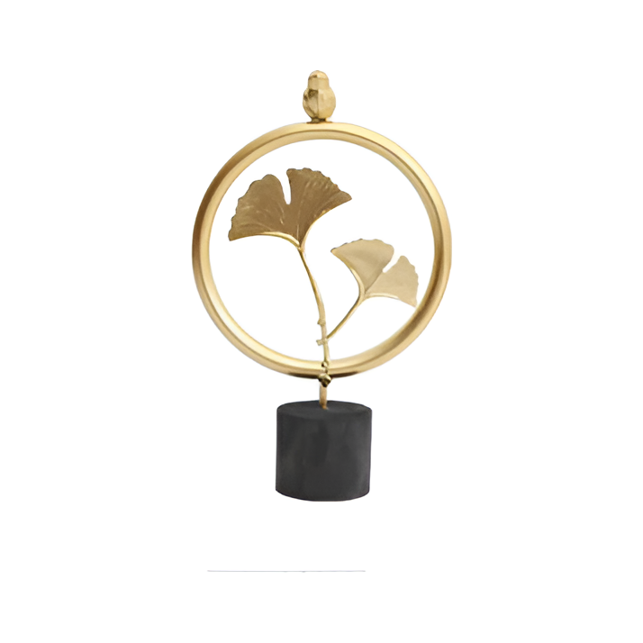 Minimalistic Ginkgo Leaf Sculpture for Elegant Natural Charm Bowlift