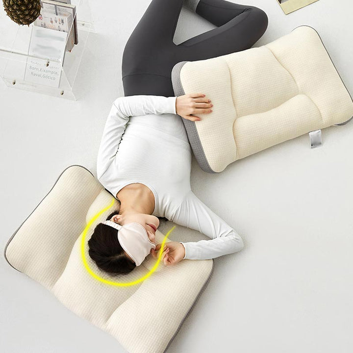 BowLift | Knitted Cotton Neck-support Sleeping Pillow