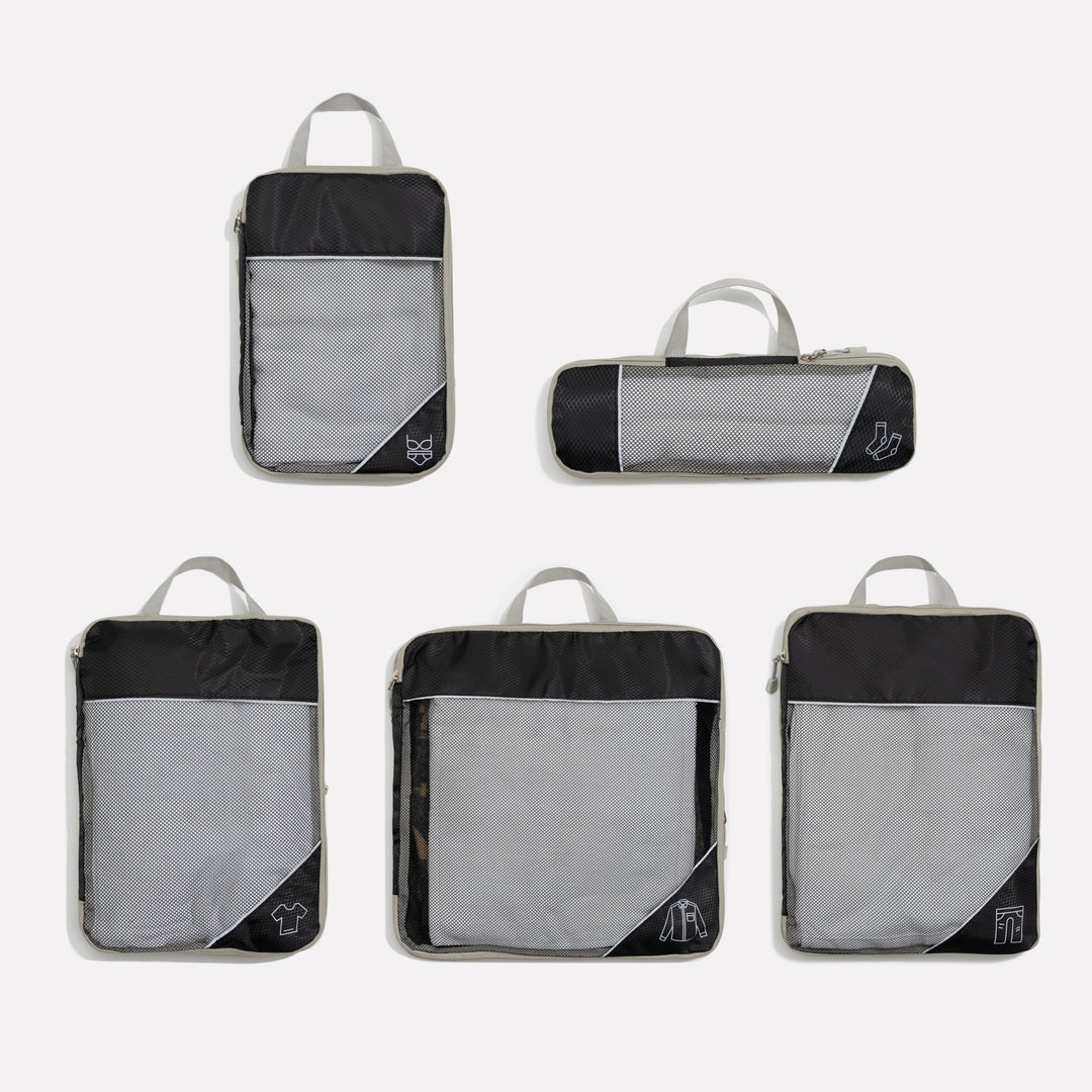 BowLift | PackMate Compression Travel Set – Space-Saving Travel Cubes for Organized Packing