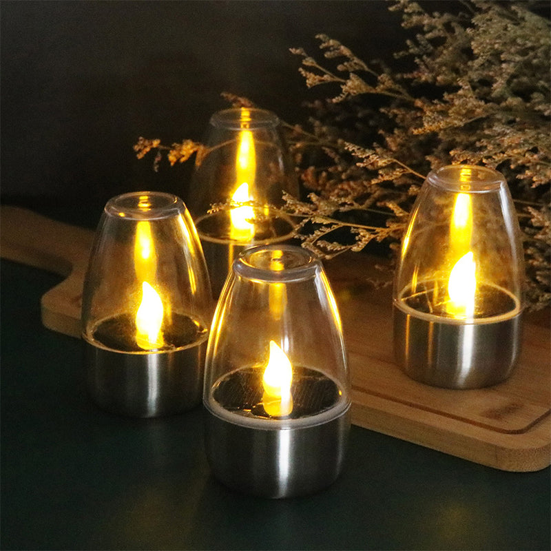 CandelaSoleil – Elegant Solar Lantern for Garden and Terrace Bowlift