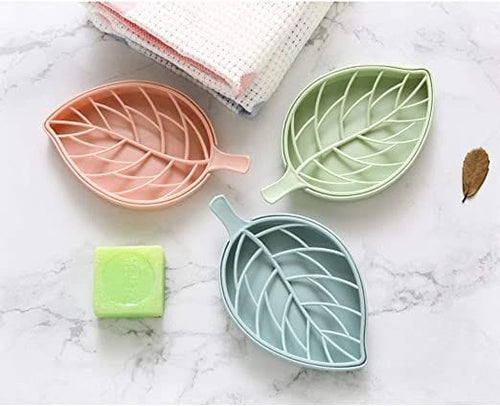 LEAF SHAPE SOAP HOLDER NON SLIP SOAP BOX Bowlift