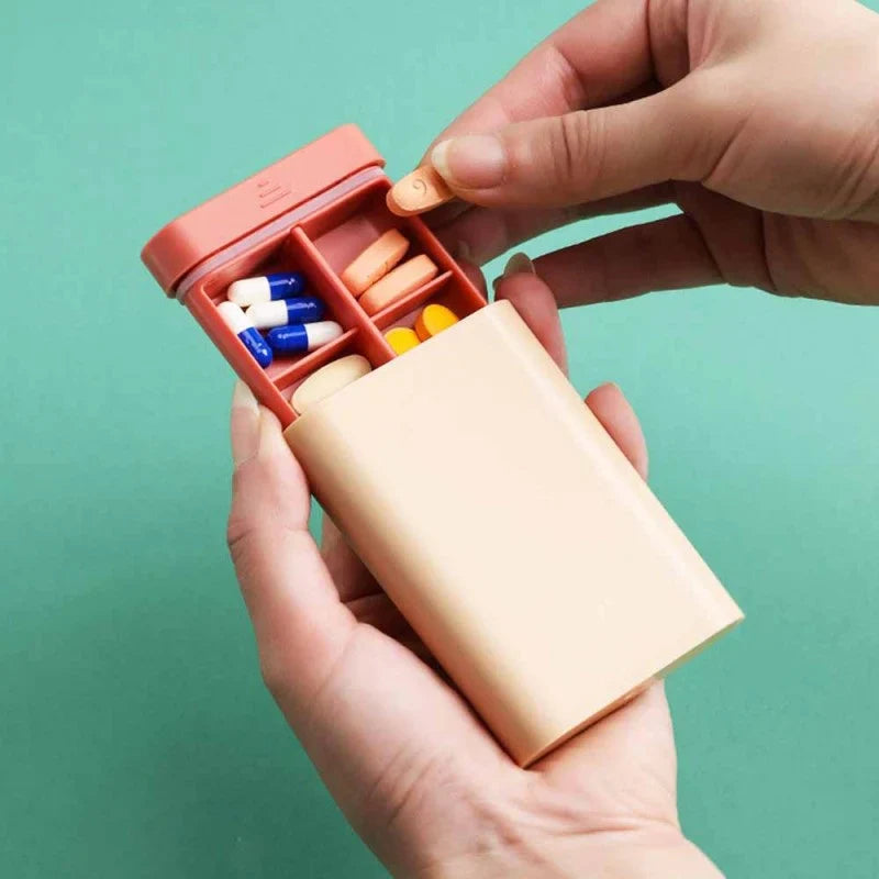 Portable Pill Storage Box Bowlift