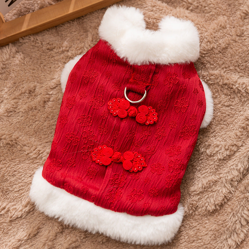 Chinese holiday clothing for small dogs