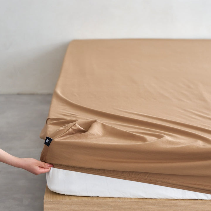 Cotton fitted sheet, 100% cotton, 1.8 m