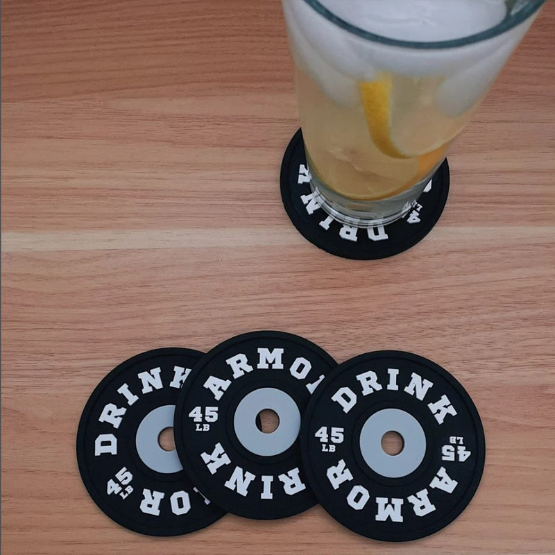Weight Plate Coaster Set of 4 | Bowlift