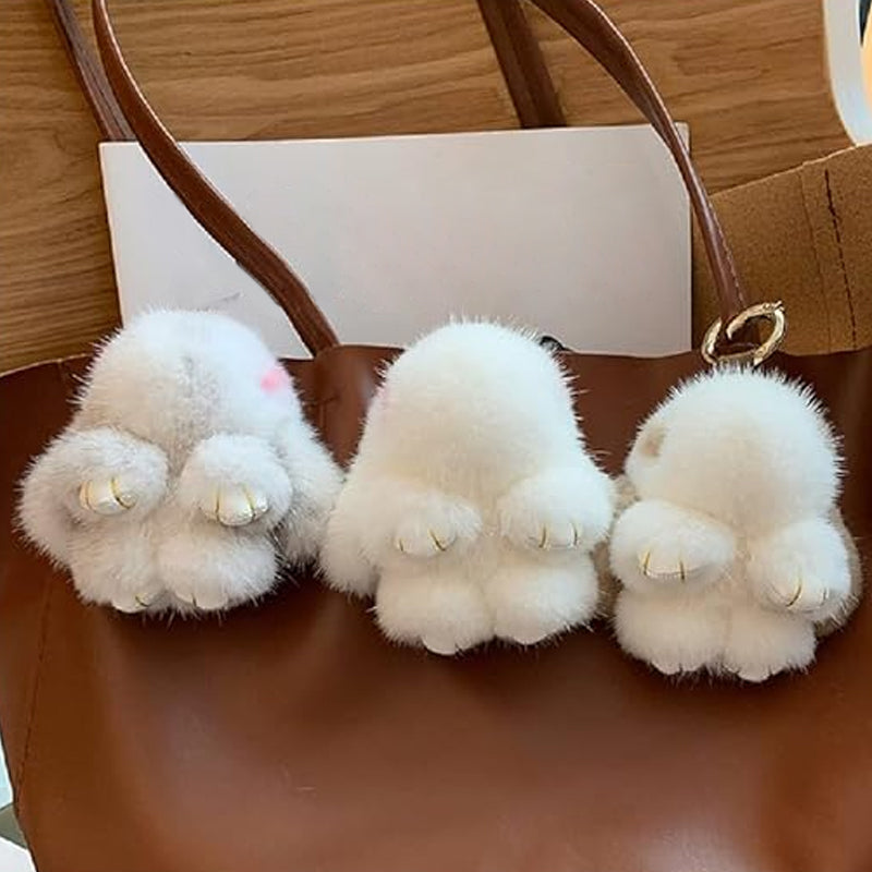 BowLift | Handmade Soft Bunny PomPom Keychains (Boxed Edition)