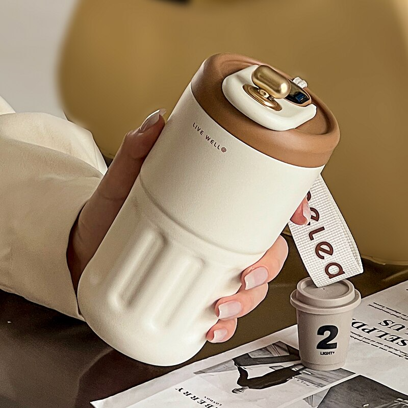BowLift | Portable Smart Stainless Steel Coffee Cup