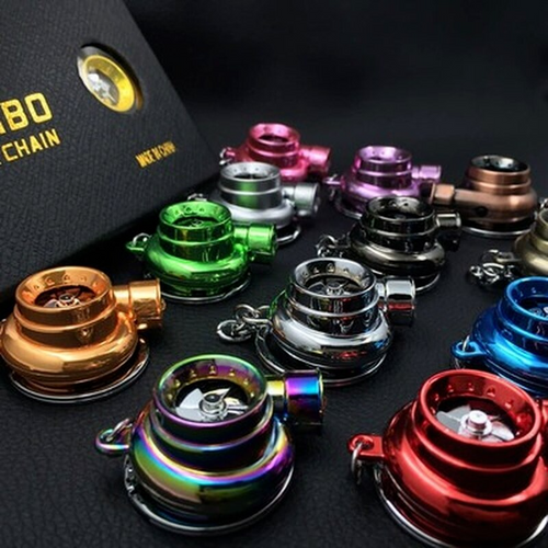 BowLift | Mini Turbo Fan Keychain Flashlight