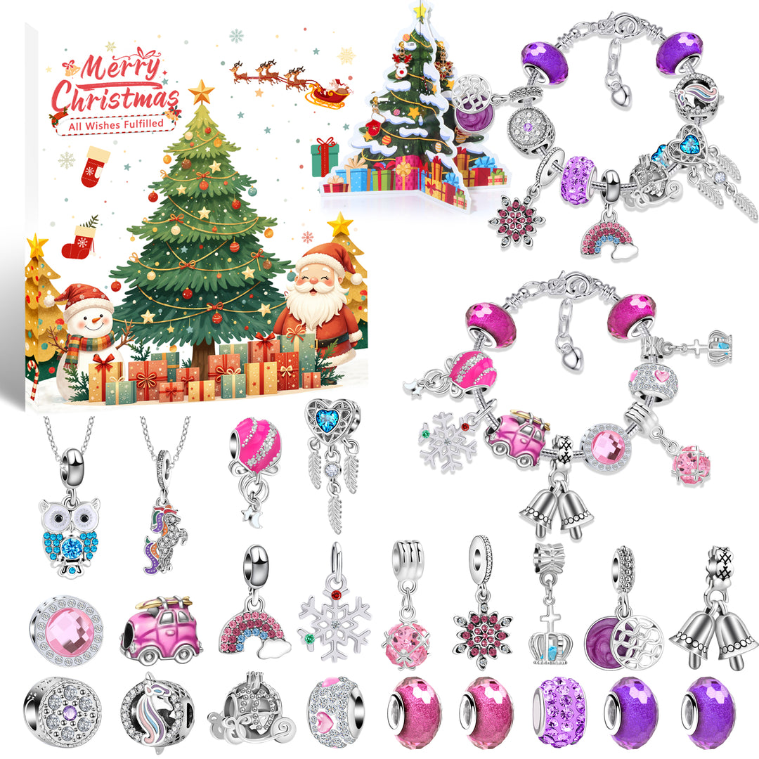 BowLift | Christmas DIY Crystal Santa Blind Box Jewelry