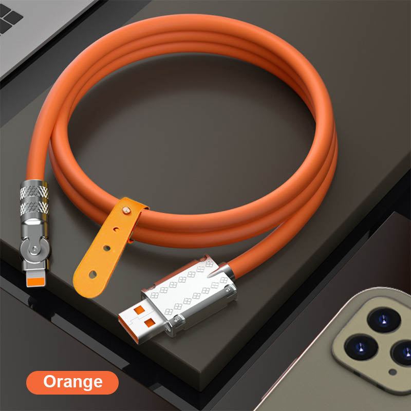 BowLift | 180° Anti-Break Fast Charge Data Cable (120W)