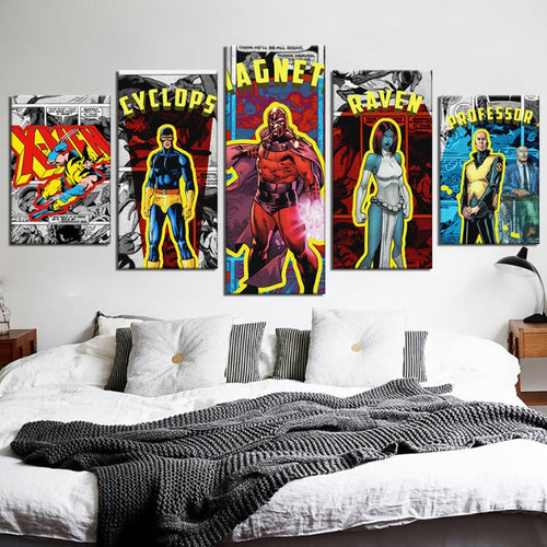 Marvel Comic Superheroes - Canvas Wall Art Painting | Bowlift
