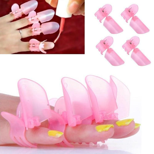 10 Nail Protect Fresh Polish Armor Clips | Bowlift