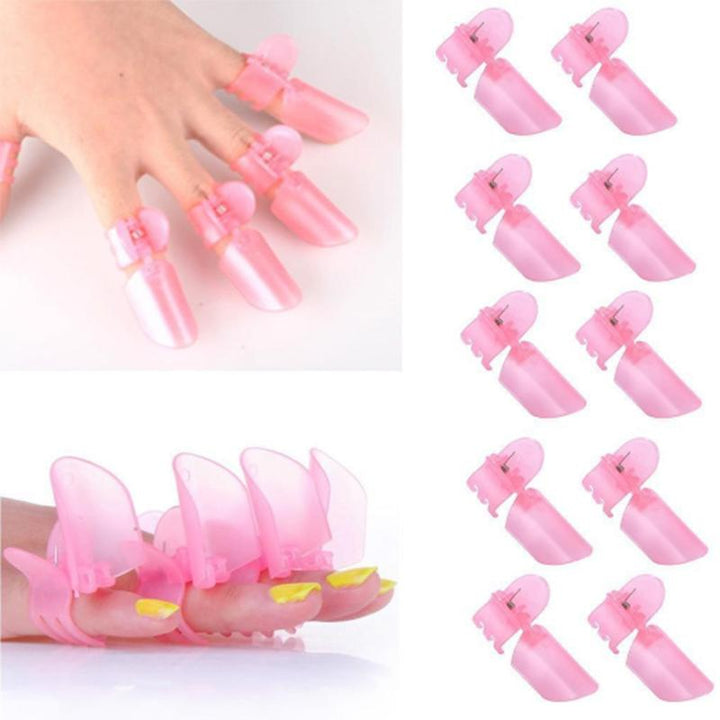 10 Nail Protect Fresh Polish Armor Clips | Bowlift