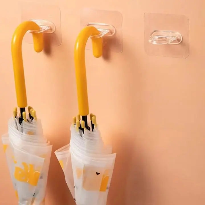 BowLift | 10 pieces | Self-adhesive round wall hooks – versatile use