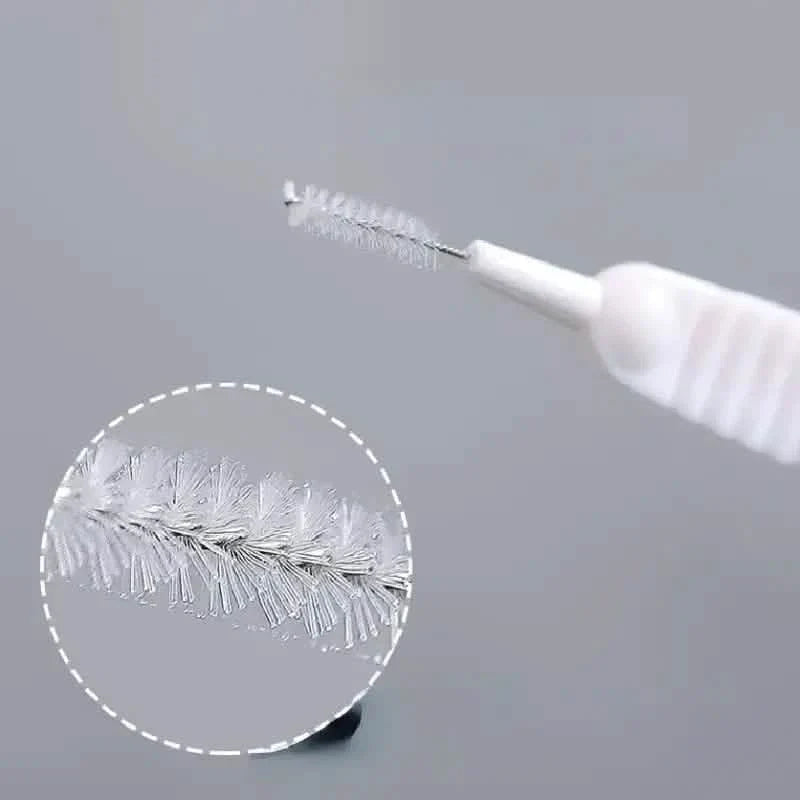 BowLift | 10-Piece Set: Easy to Clean Shower Head Brushes - Effortless Shower Head Crevice Cleaner