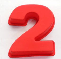 10" Silicone Number Cake Mold Perfect for Number Shaped Cakes | Bowlift