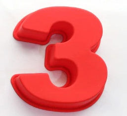 10" Silicone Number Cake Mold Perfect for Number Shaped Cakes | Bowlift