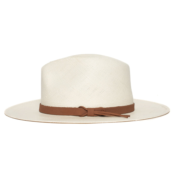 Summer Straw Fedora Hat-Black | Bowlift