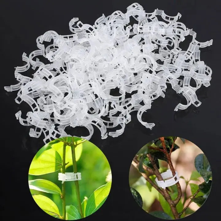 BowLift | 100 pcs. Plant support clips | Perfect hold for healthy plants