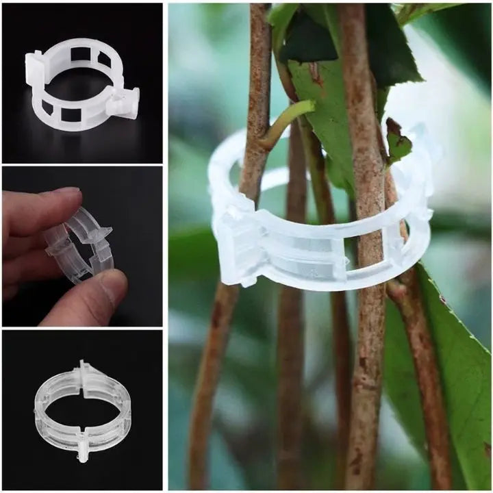 BowLift | 100 pcs. Plant support clips | Perfect hold for healthy plants