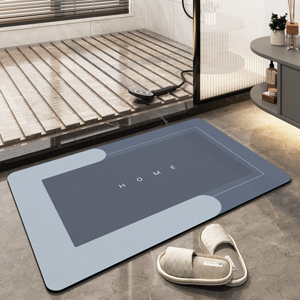 BowLift | Absorbent Microfiber Bath Mat | Quick-Dry Soft Bathroom Rug for Shower & Bath Use