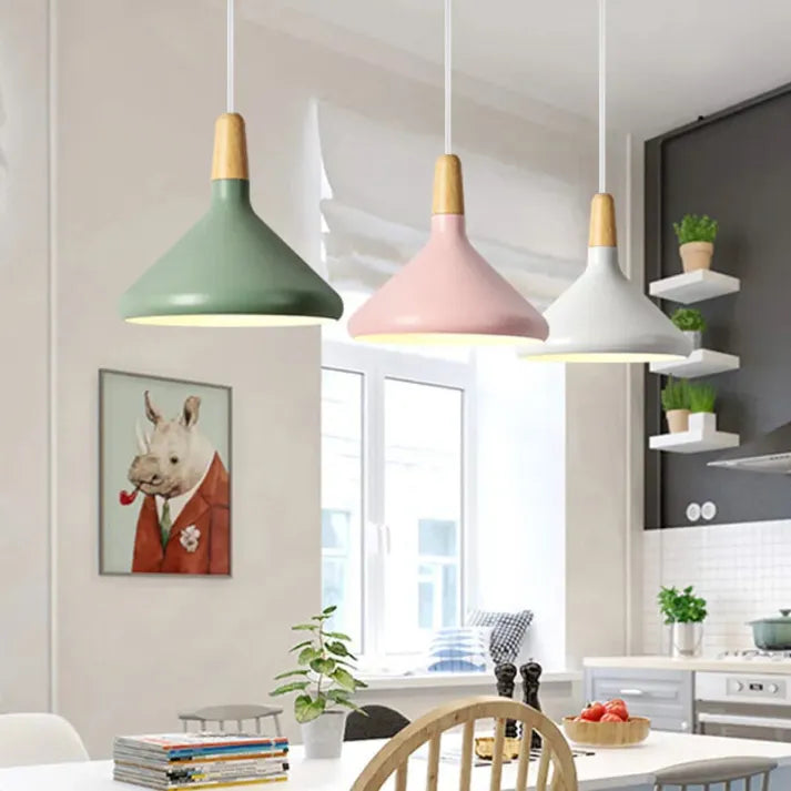 BowLift | Modern elegance in the form of a stylish conical pendant lamp