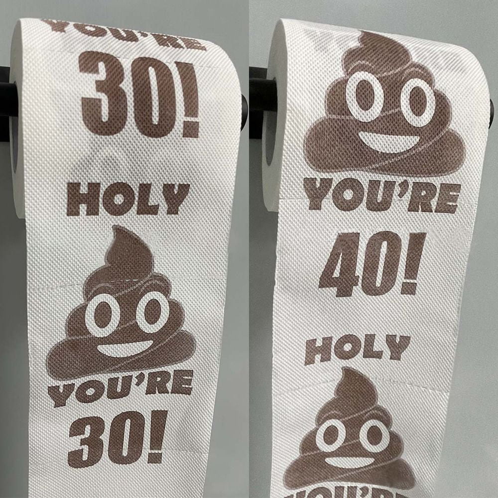 Prank Poop Printed Toilet Paper | Bowlift